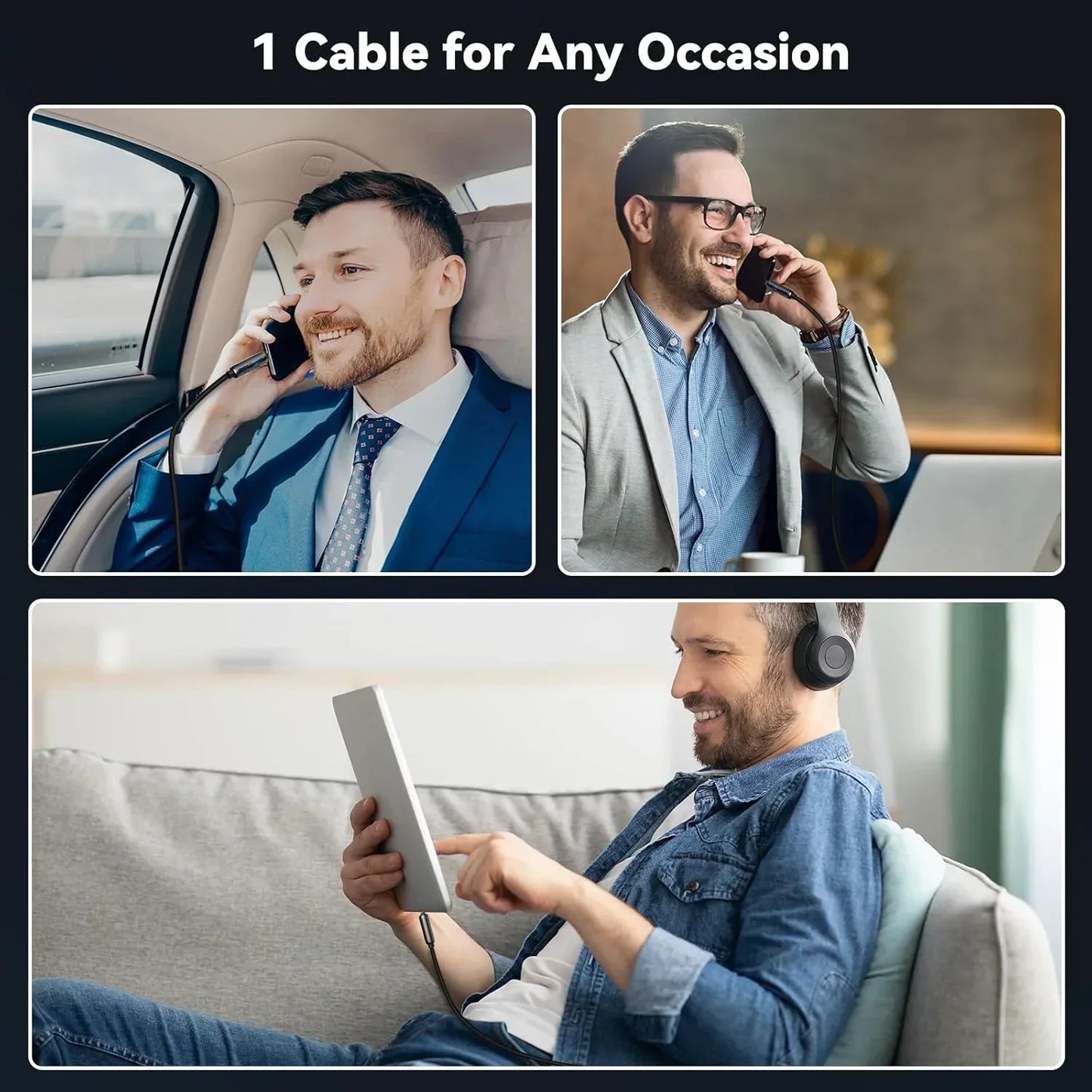 4-in-1 Charging Cable كابل شحن 4 في 1