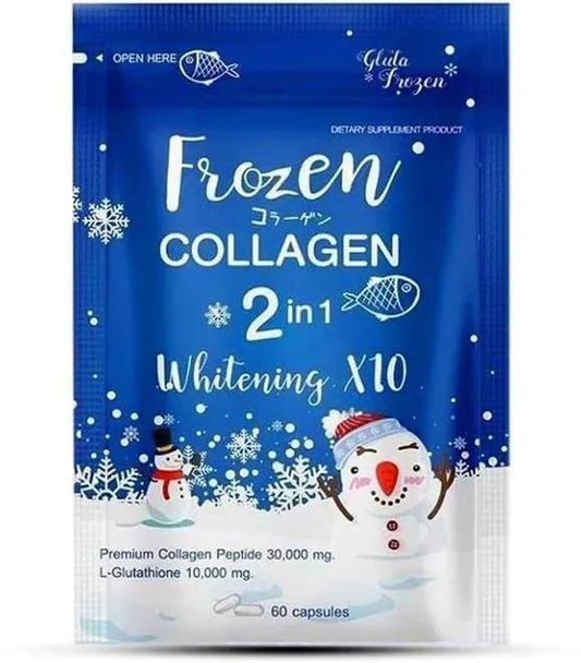 Frozen Collagen Whitening Capsules 60x10 for All Skin Types