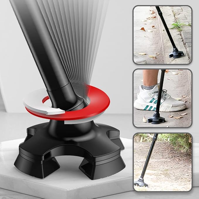 Magic Cane With LED Lights عصا المشي السحرية مع أضواء LED
